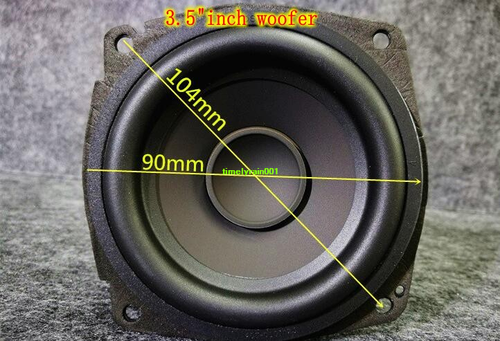 4Ohm 15W Bass speaker HIFI Woofer 