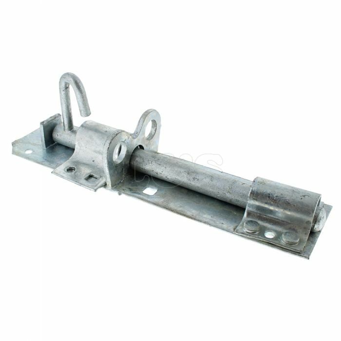 200mm 8"" - Heavy Duty Brenton Padlock Bolts - lockable door or gate bolt Gv