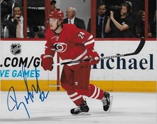 Autographed Carolina Hurricanes Brad Malone 8x10 Photo Original