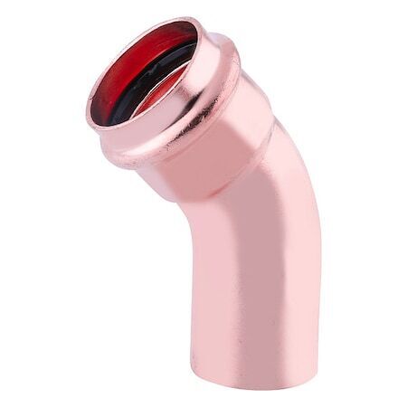 Zoro Select 816Yu9 Press 45 Street Elbow, 1" X 1