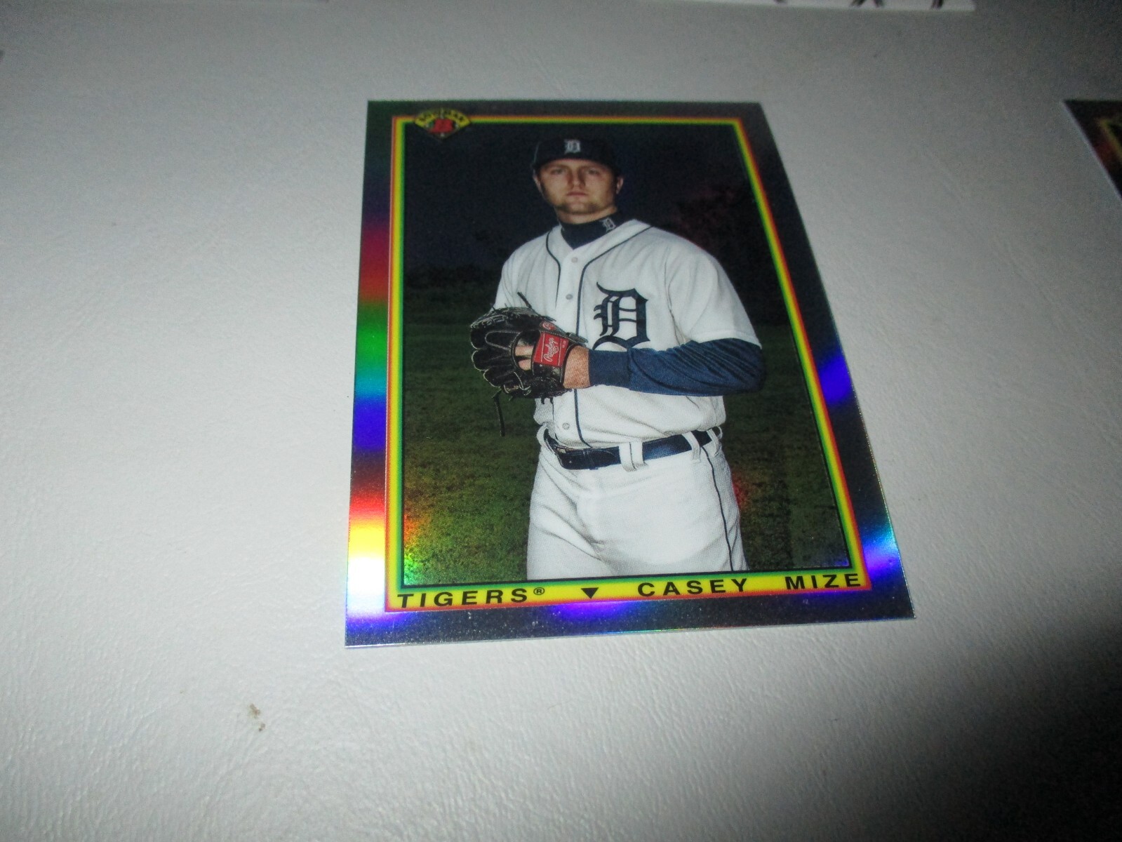 Casey Mize 2019 Bowman Chrome Refractor #90B-CM
