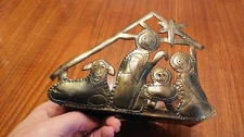 Nativity Scene Punched Metal 