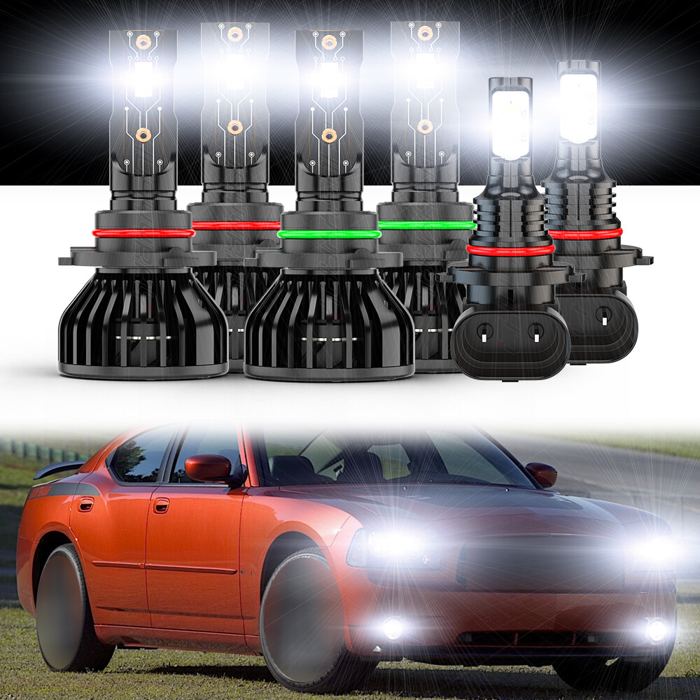2009 dodge charger fog light kit ORACLE Lighting 2006-2010 Dodge Charger Pre-Assembled Halo Fog Lights main image 0