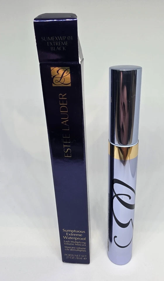 Estée Lauder Sumptuous Extreme Waterproof Mascara 8ml "Extreme Black" Neu im Karton