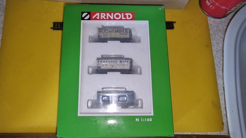 Arnold N HN 6030 K  2achs. Oldtimer Bierwagen-Set - Ep.III - SBB-CFF - NEU+OVP | Zustand: Gebraucht