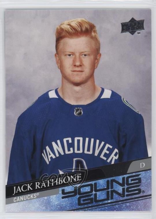 2020-21 Upper Deck Extended Series Young Guns Jack Rathbone #717 19le