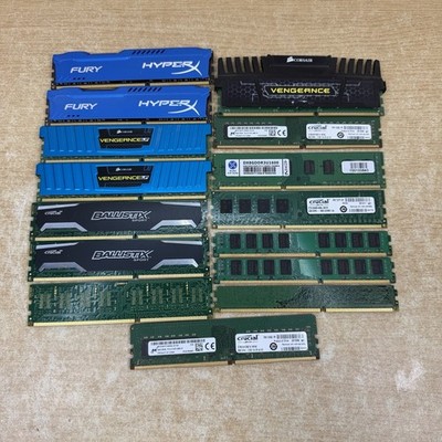 RESTPOSTEN 15 DDR3 Ram verschiedene Marken & Größen Corsair Hyper Vengeance UNGETESTET