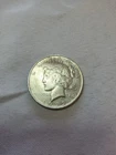 1922 D US Peace Silver Dollar $1 - AU
