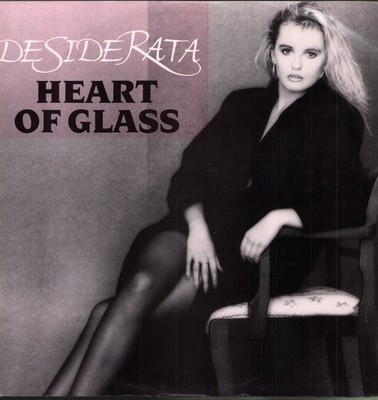 Desiderata Heart of Glass 12'' vinyl UK Nightmare 1988 12''. creasing to pic