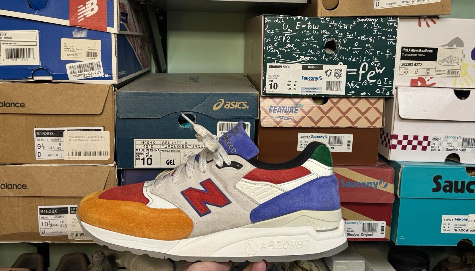 New Balance 998 X Bodega Mass Transit 10.5 *SUPER RARE* MS998MCP