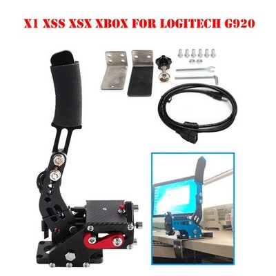 USB3.0 Handbremse Handbrake für Racing Games Wheel Stand G920 X1 XSS XBOX Blau
