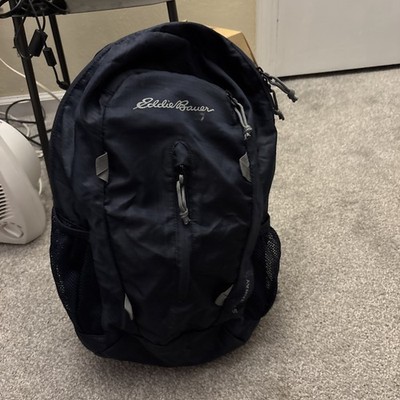 Eddie Bauer Stowaway Packable 20L Backpack Day Pack Navy Blue