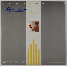 Annie Lennox Signed Autograph Album JSA Record Vinyl Eurythmic Sweet Dreams