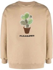 Pleasures Spike Embroidered Crewneck Sweatshirt Men’s Size Large