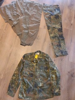 Bundeswehr Feldbluse Feldhose Lange Unterhose