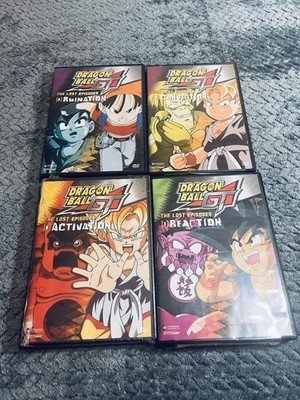 Dragon Ball GT Vol 1, 3, 4 (Preowned) & Vol 5 (Sealed) PS2 Games w/ Manuals