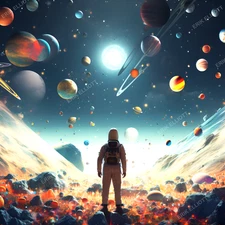 8x8 Photo Art Print - Space Valley Creative Modern Artwork Home Decor