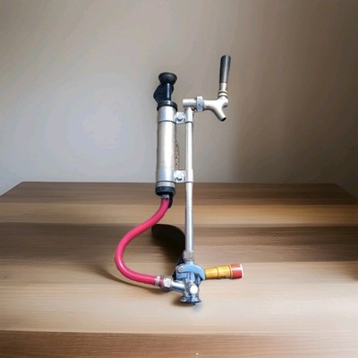 Used Draft Beer Keg Hand Pump Tap Riser Faucet Party Dispenser Cleaned