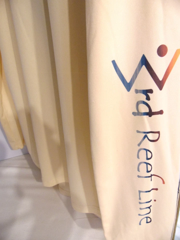 3rd Reef Line Abaco Sunrise Reef Hugger Long Sleeve Performance UPF 50+ Peach L - Image 4 of 4