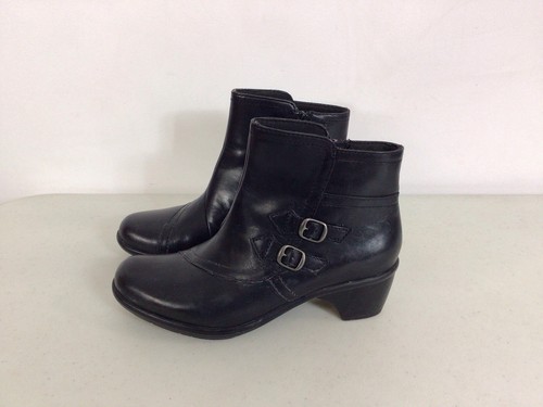 Clarks Leather Ankle Boots Womens 6 - Picture 3 of 7