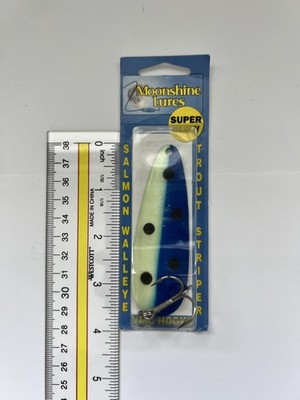 Moonshine Casting Spoon 1oz Choose Your Color GLOW Salmon Trout Jig Walleye NEW!