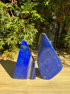 Lapis Lazuli Freeform Natural Blue Crystal Gemstone High Quality Smooth Polished