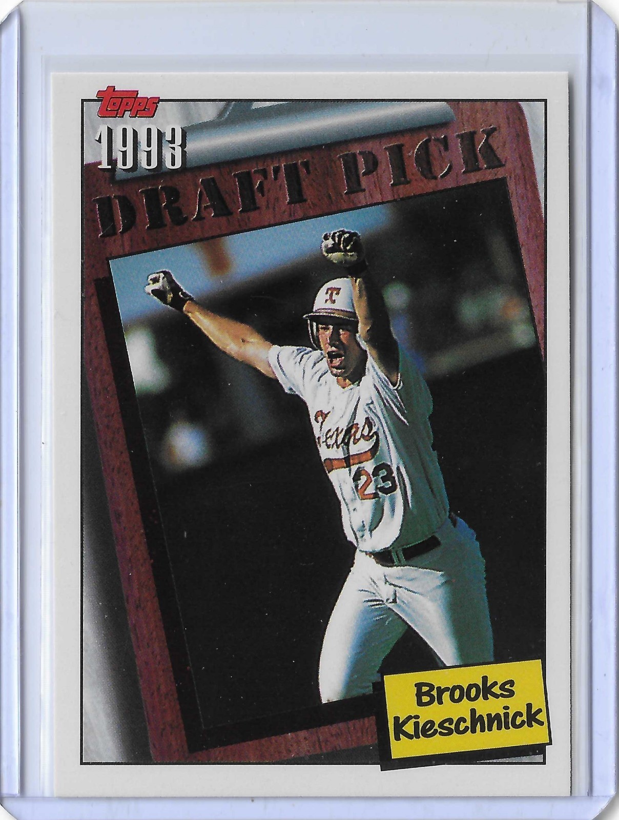 1994 Topps - No. 205 - Brooks Kieschnick - Chicago Cubs - Outfield