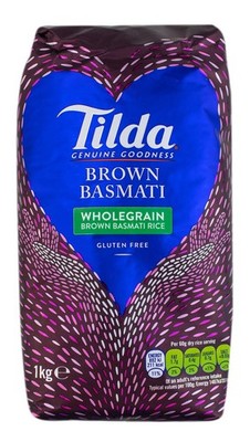 Brauner Vollkorn Basmati Reis 500gr brown rice bsamti-rice riz ris polo biryani