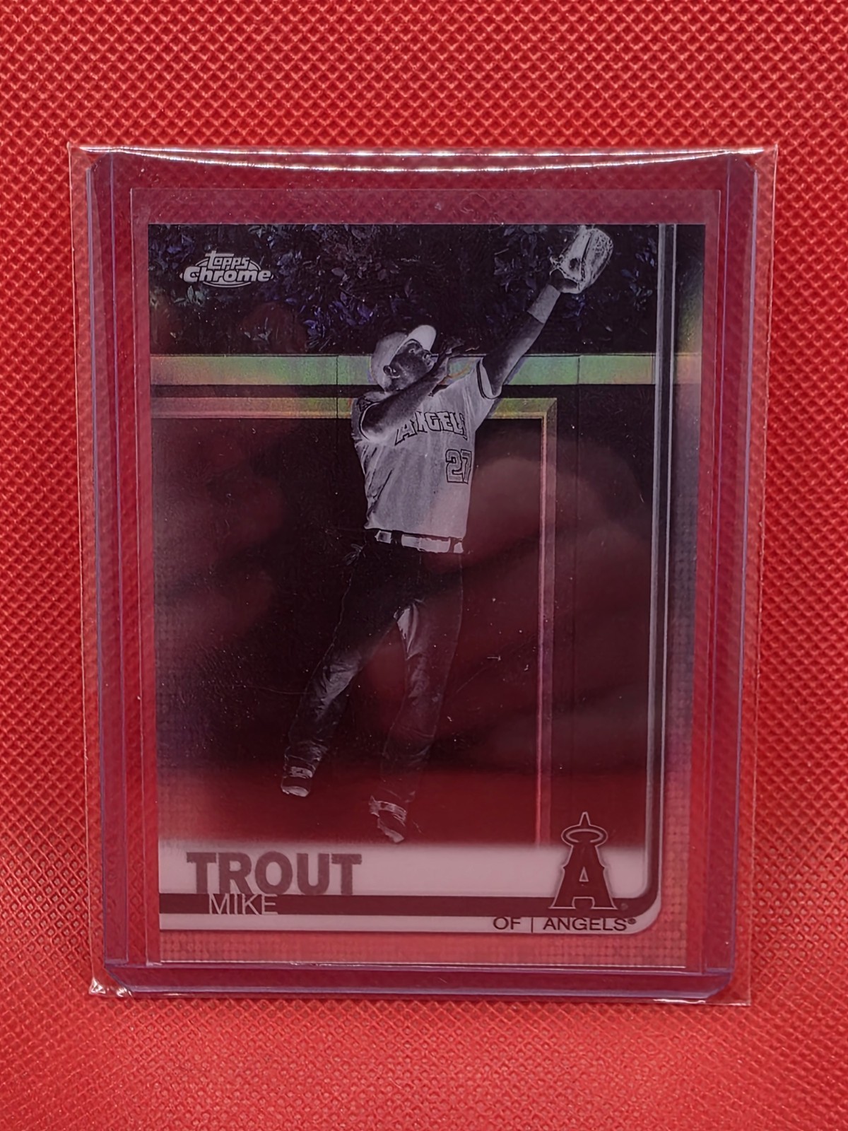 2019 Topps Chrome - Mike Trout #200 Sepia Refractor