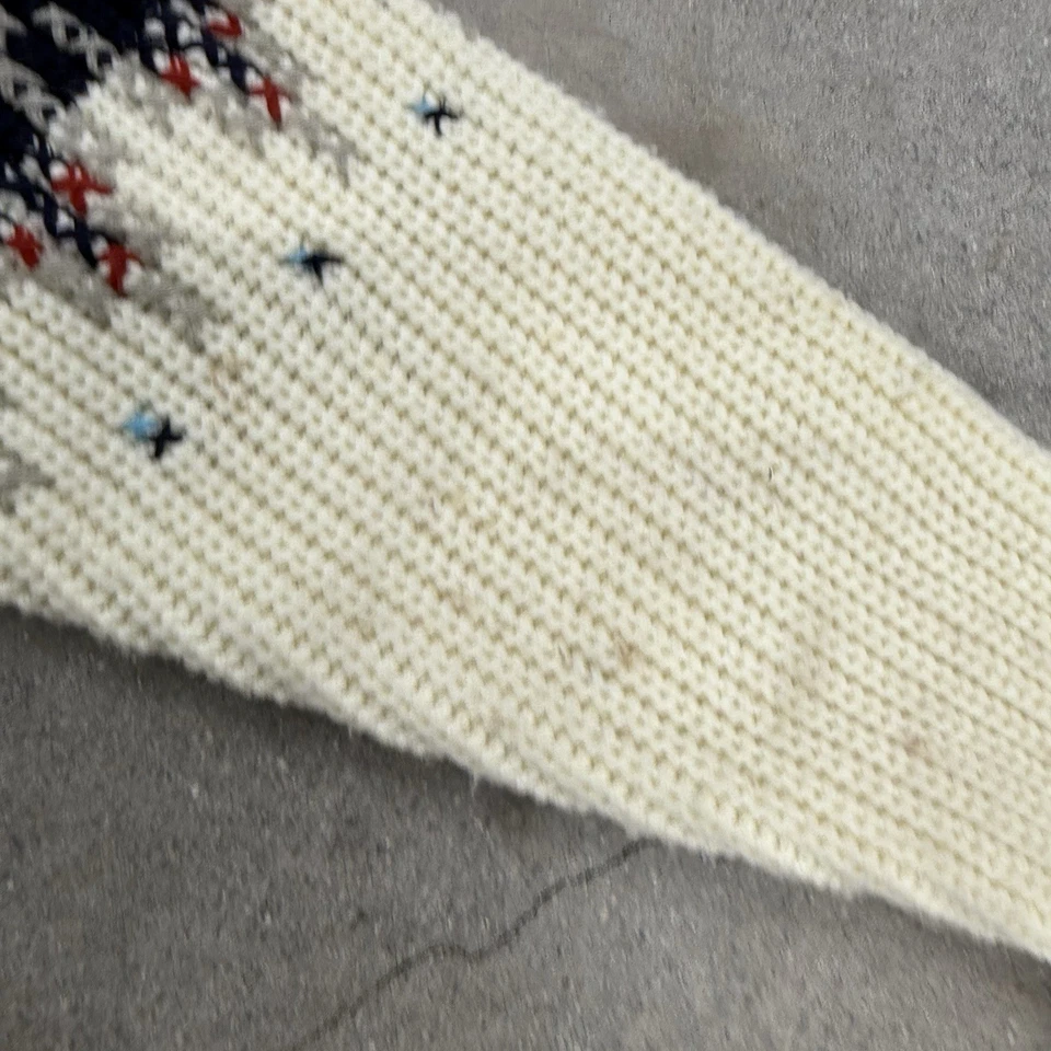 Vtg 1970s Cardigan Sweater Silton California Nordic Fair Isle Ski 70s Size Large - Image 3 of 4