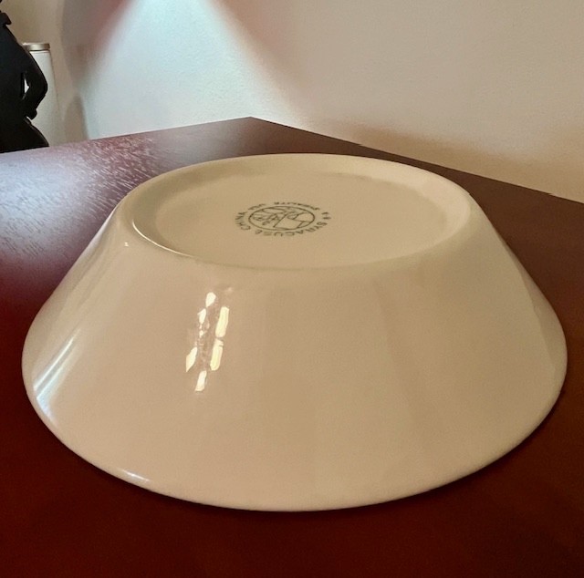 Vtg  Rod's Steak House Syracuse China Bowl Williams AZ Route 66 Steer Western