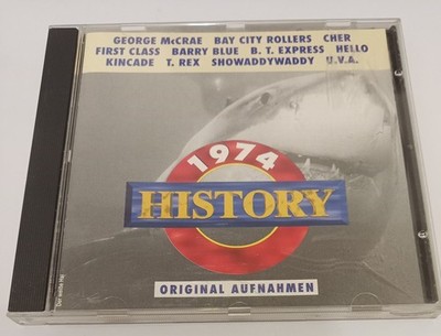 History 1974 | CD | George McCrae, Bay City Rollers, Cher, First Class, T. Re...