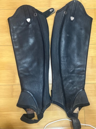 Used Ariat Monaco Half chaps- Size Extra Small- Black