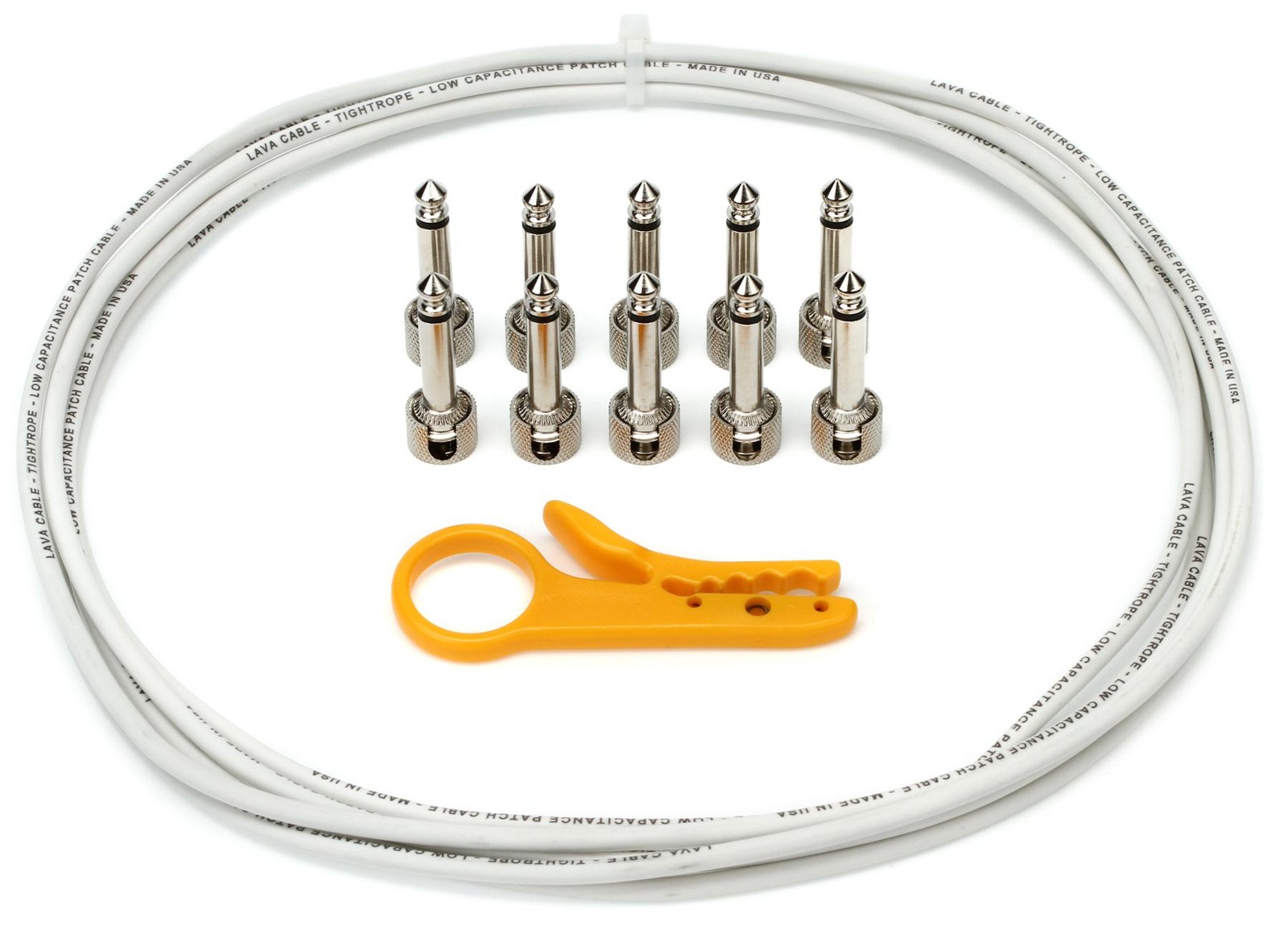Комплект кабелей для педальной доски Lava Cable Tightrope 10 белых 12290₽