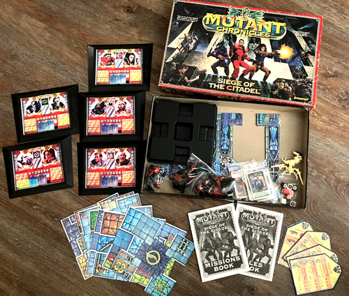 1993 Mutant Chronicles: Siege of the Citadel Game by Pressman- VG - Picture 3 of 3