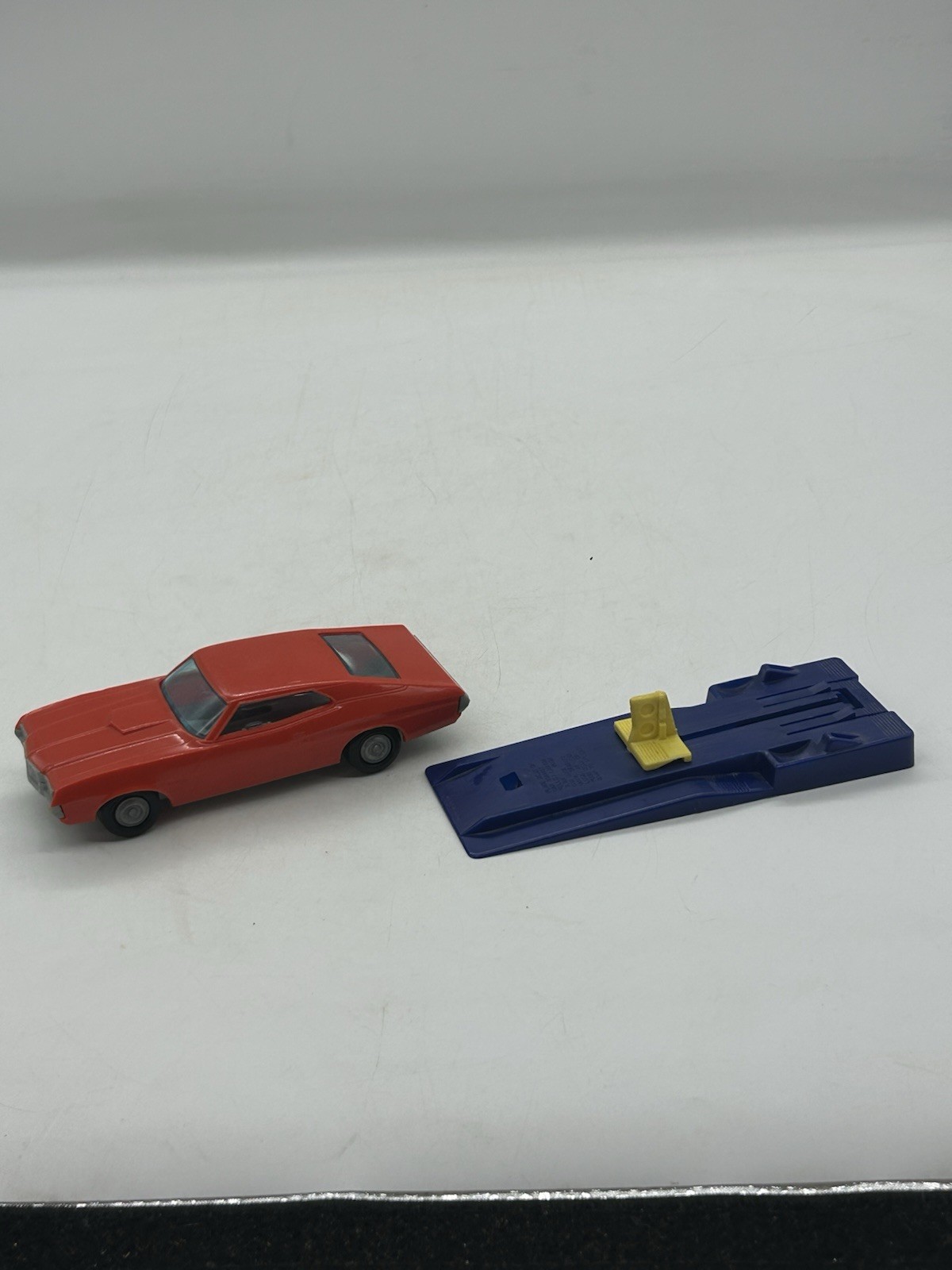Vintage Funmate Red Mercury GT Go Car With Launcher Works !!