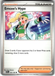Emcee's Hype 163/182 Destined Rivals Common Supporter