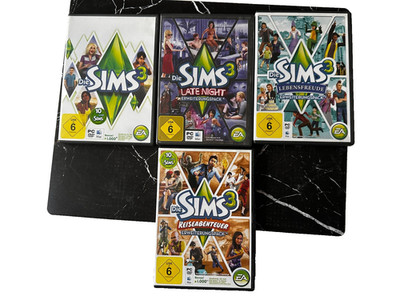 Die SIms 3 PC Hauptspiel + 3 erweiterungen Einzelkauf möglich Mengenrabattab2St.