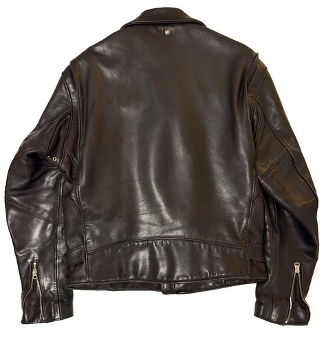Schott Perfecto 618 Leather Motorcycle Jacket Men Size 42 Black Steerhide MIUSA image 4