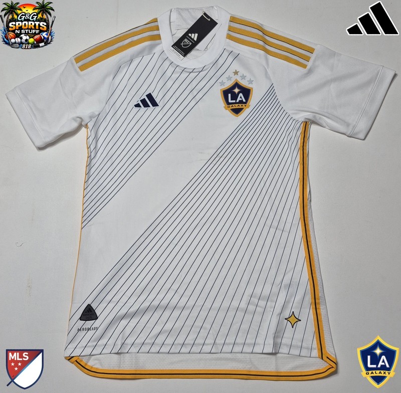 Adidas LA Galaxy Aeroready Home Authentic 2024/25 Soccer Jersey Men’s Size Large