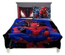 Spider-Man Kids 3pc Blanket  Pillowcase Set-W11995602567, AB08P3WN2D67