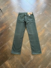 Deadstock NWT Levi’s 501xx Vintage 90s Made In USA Jeans Dark Green Men’s 31x32