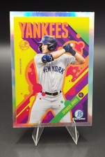 2024 Bowman Chrome SPENCER JONES Bowman Ascensions Refractor RC #BA-25 Yankees