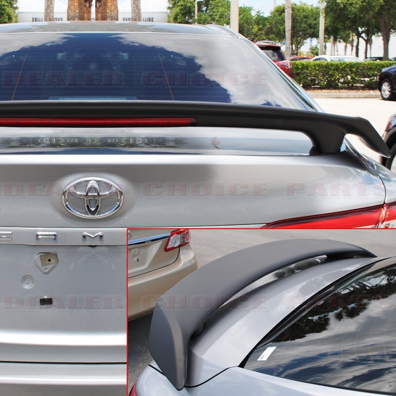 For 2018-2026 Toyota Camry JDM Trunk Spoiler W/LED 3rd Brake Light