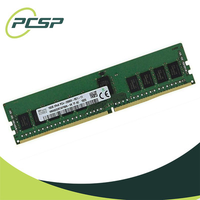 Hynix 16GB PC4-2666V-R 2Rx8 DDR4 ECC REG RDIMM Server Memory HMA82GR7AFR8N-VK