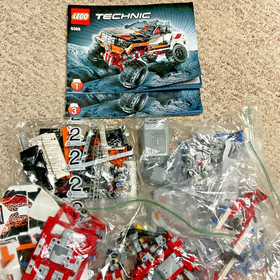 lego technic 4x4 crawler 9398 Lot / Parts