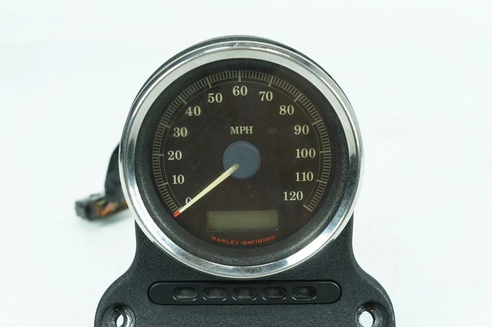 2007 Harley Dyna FXD Super Glide OEM Speedo Speedometer Gauge Cluster 17K - Image 3 of 4