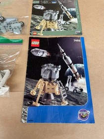 LEGO Discovery 7468 Saturn V Moon Mission 178 Pieces No Box Pre-Owned