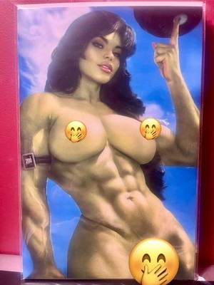 Power Hour #3 Shikarii Full X Virgin She Hulk Patreon Limited To 200 NM