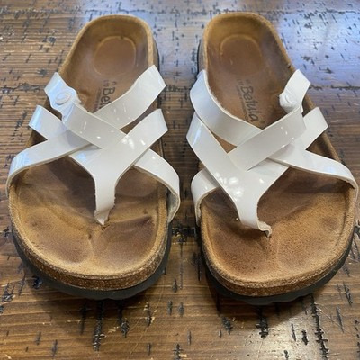 Birkenstock Betula Women's EUR 41 US 10 White Patent Leather